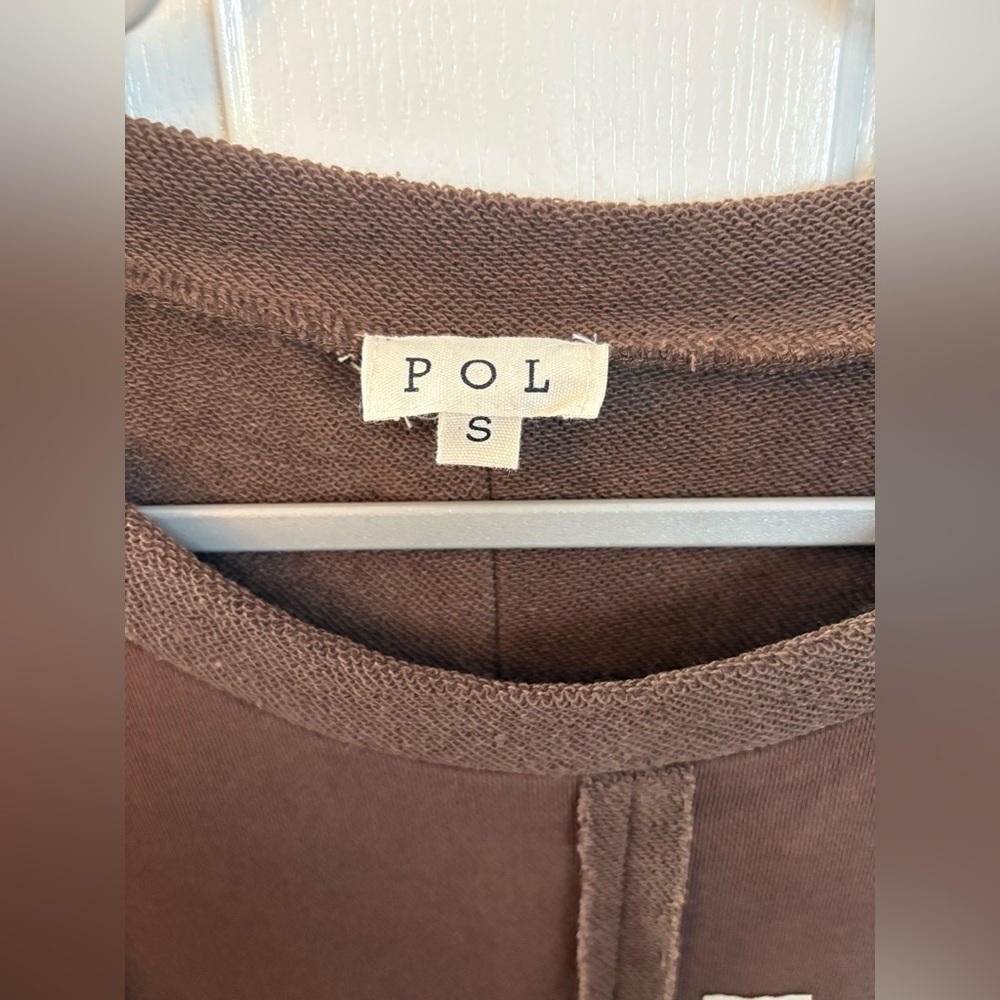 POL endless love fringe Sweatshirt size Small - Picture 4 of 5